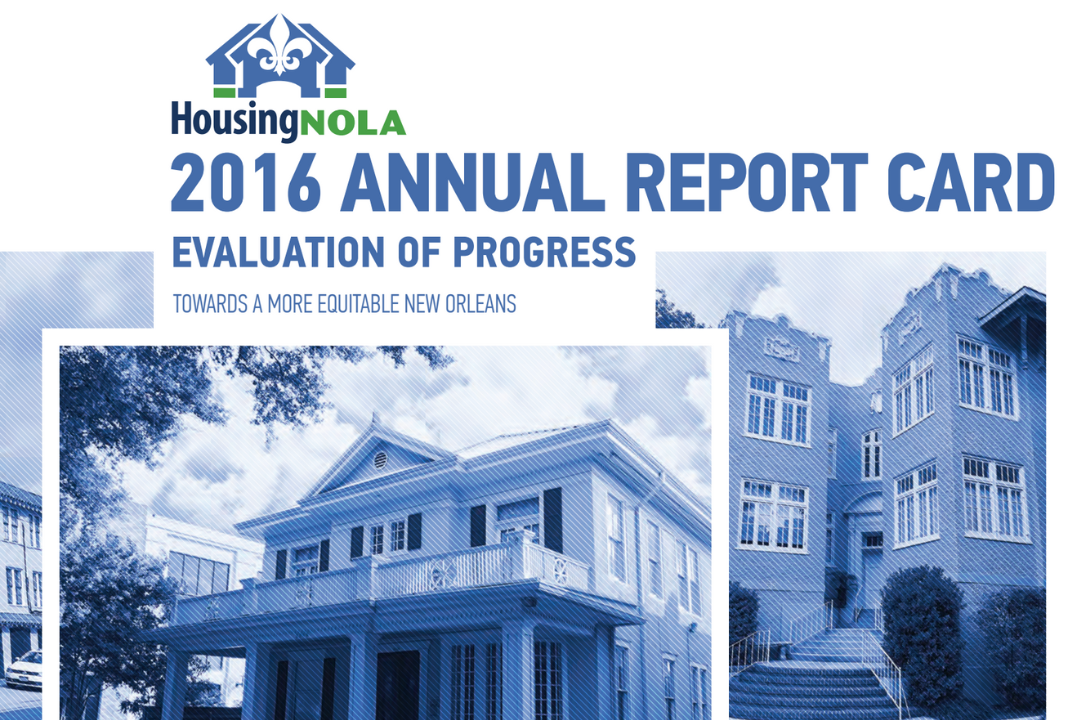 HousingNOLA Annual Report Card