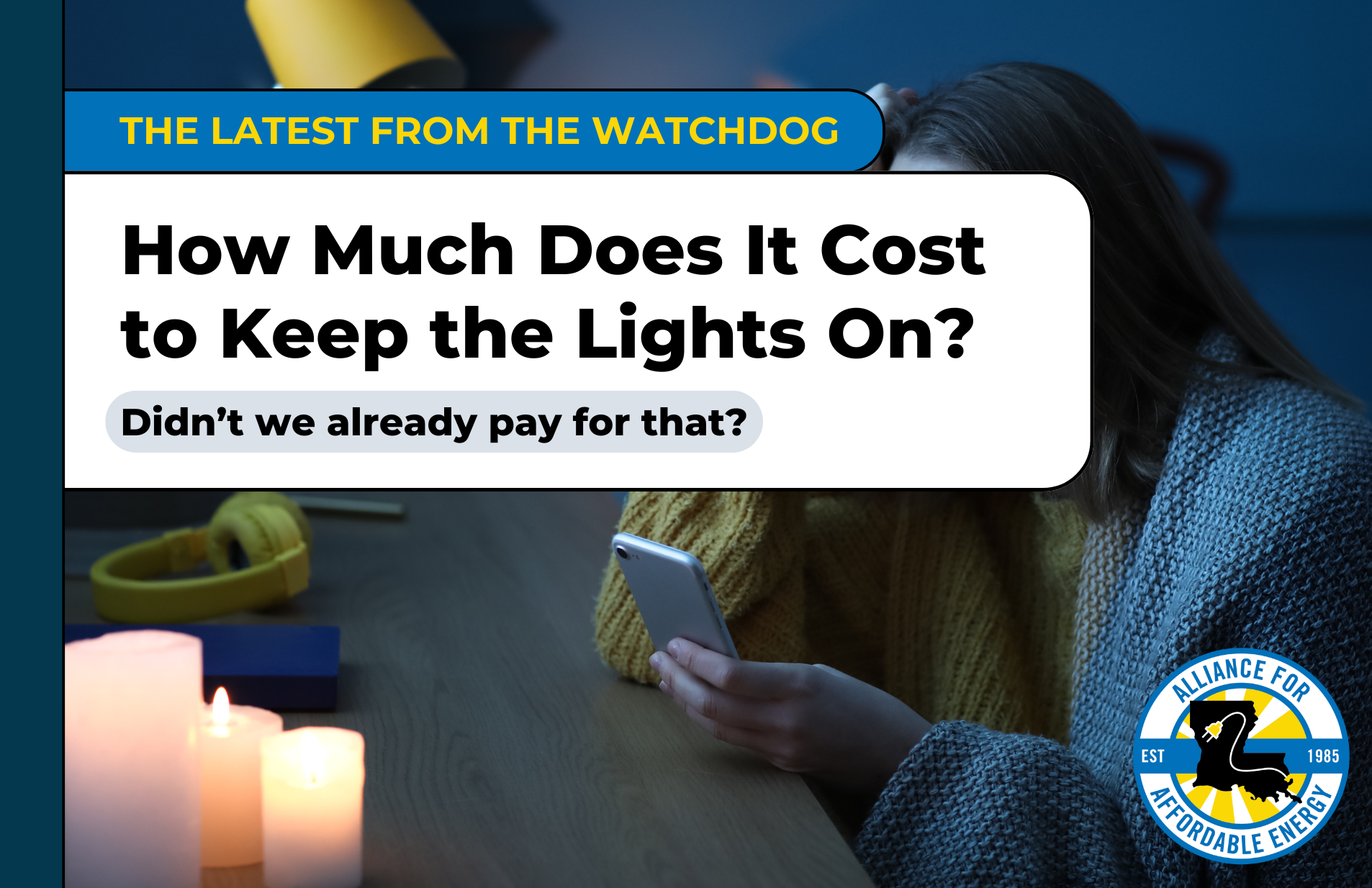 How Much Does It Cost to Keep the Lights On?
