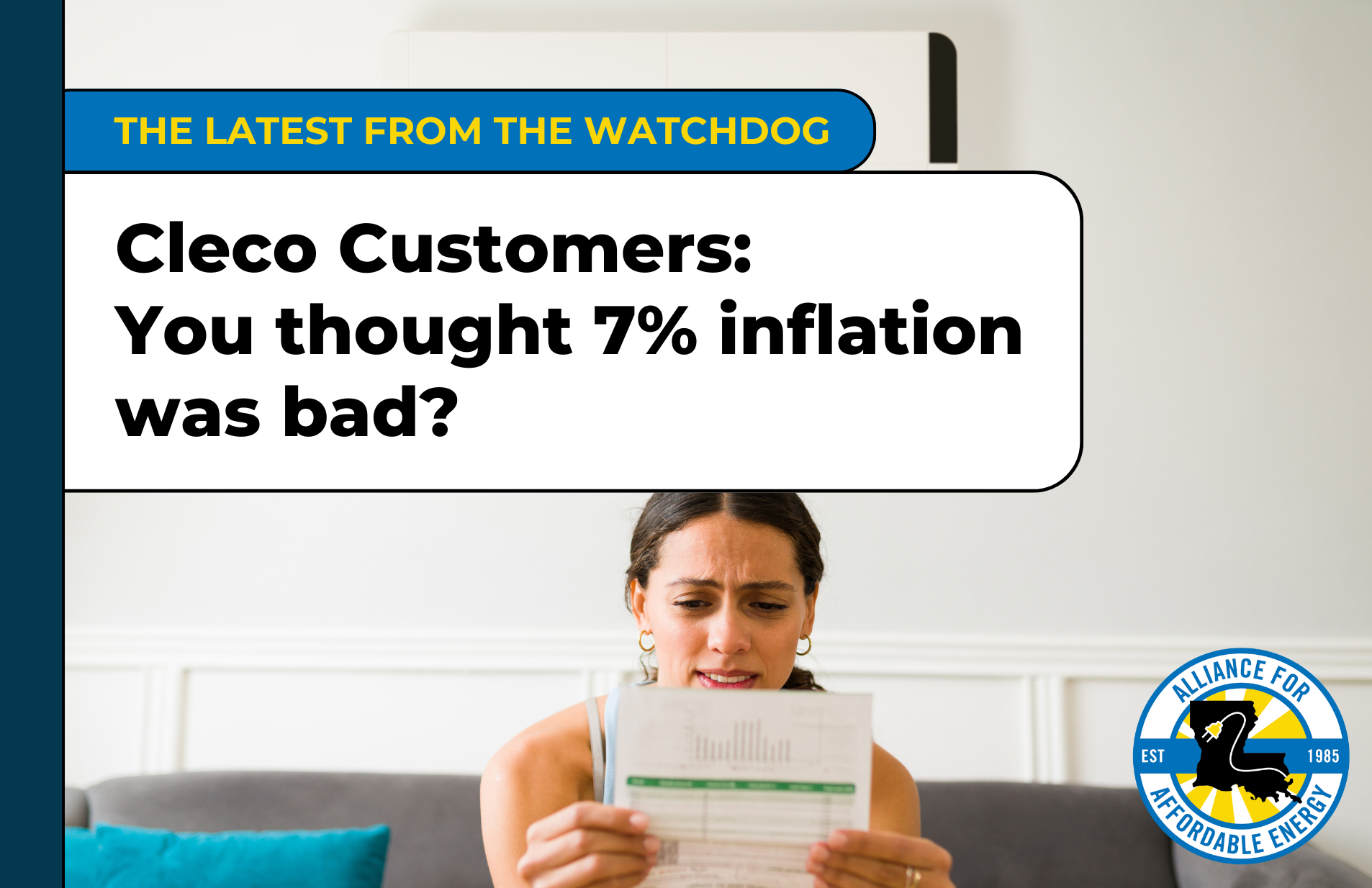 Cleco Customers: You thought 7% inflation was bad?