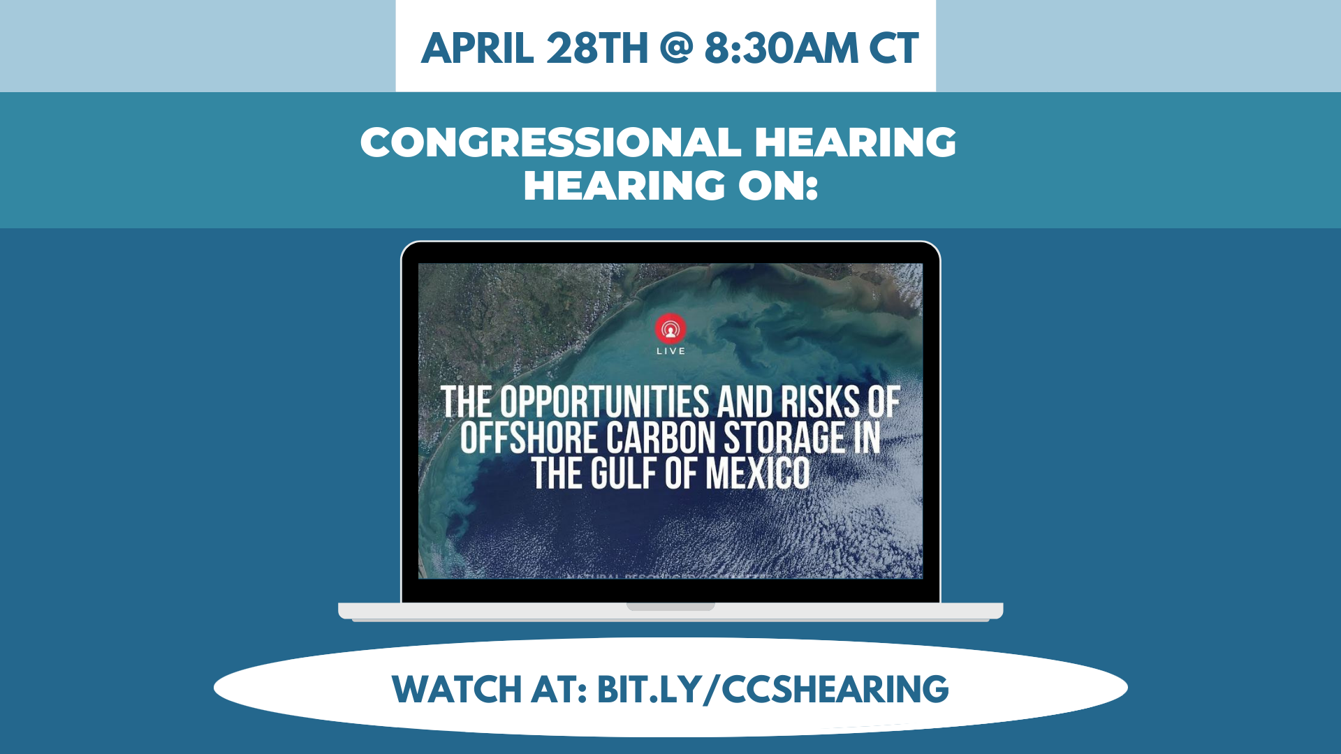 Congressional Hearing on Carbon Capture in the Gulf