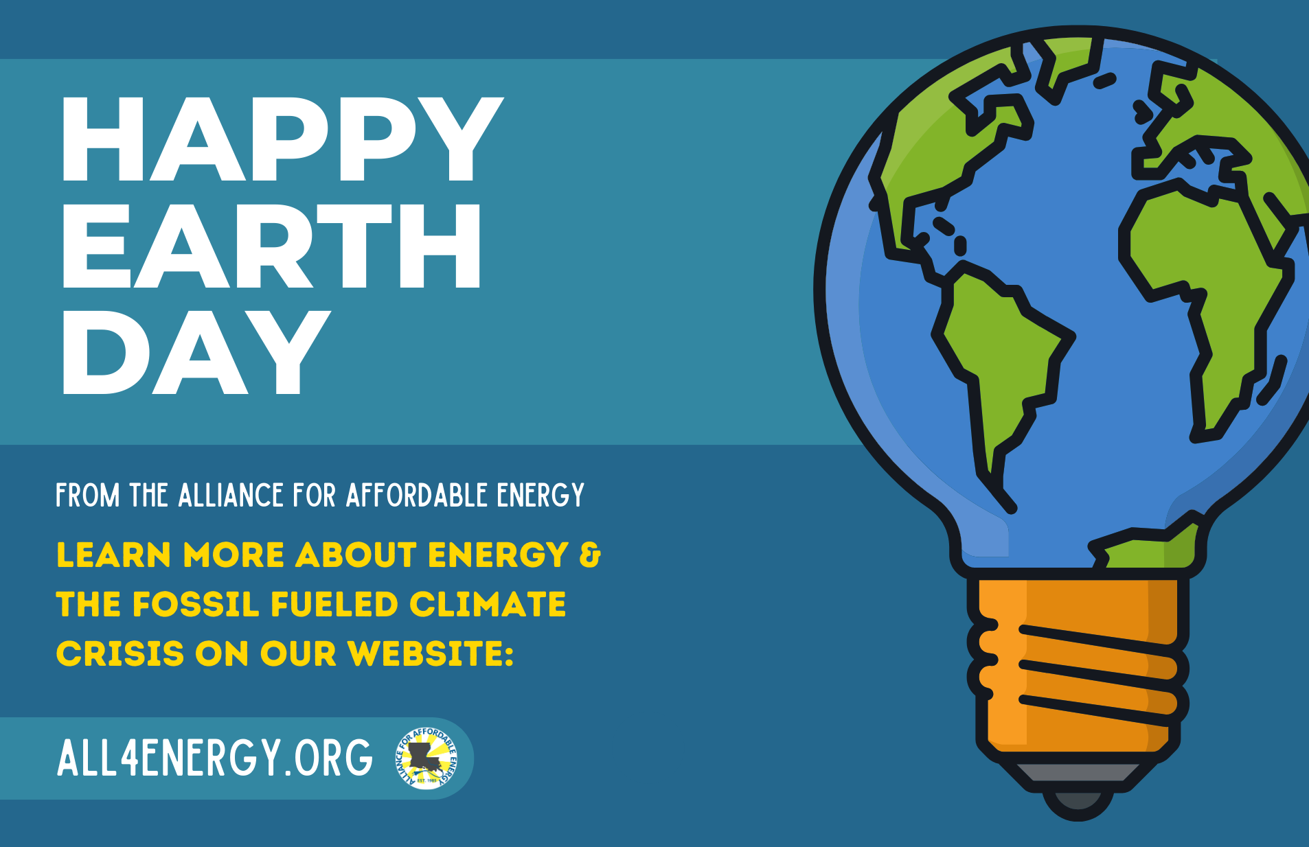 Happy Earth Day from us at The Alliance!