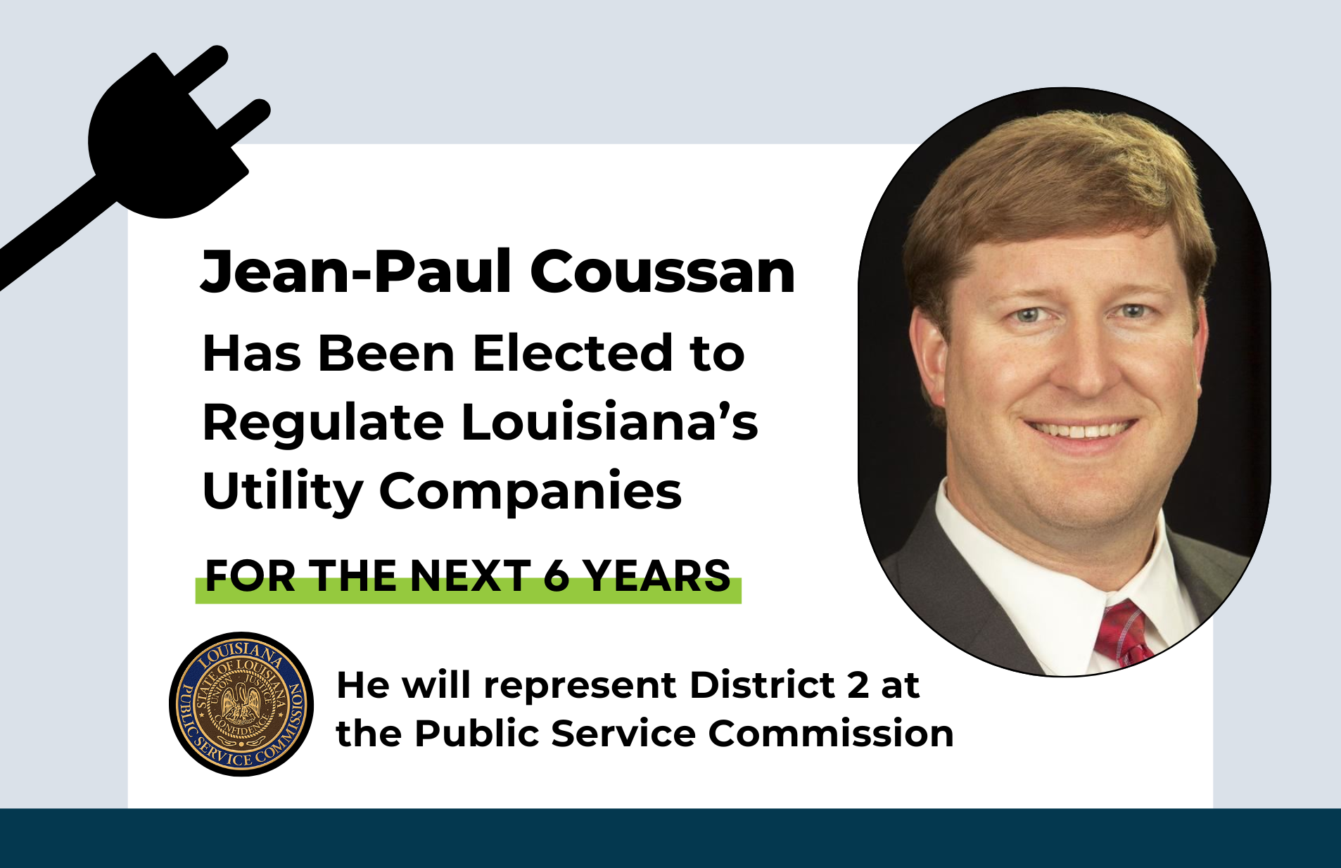Jean-Paul Coussan Elected to Regulate LA’s Electricity System