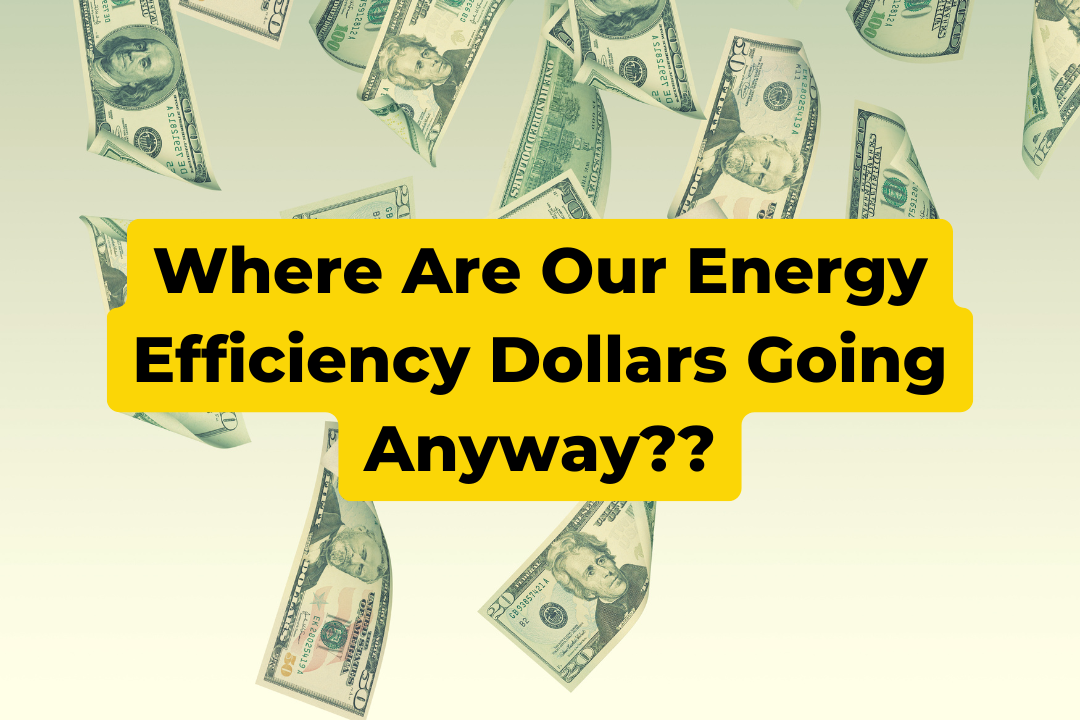 Where Are Our Energy Efficiency Dollars Going Anyway??