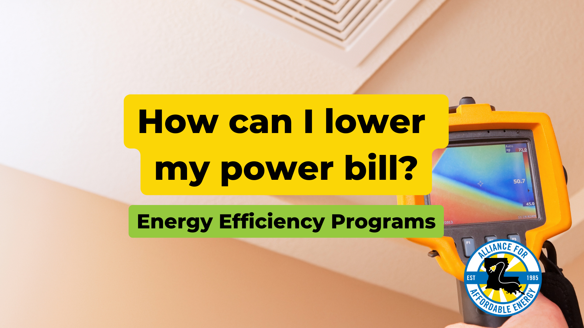 How can I lower my power bill?