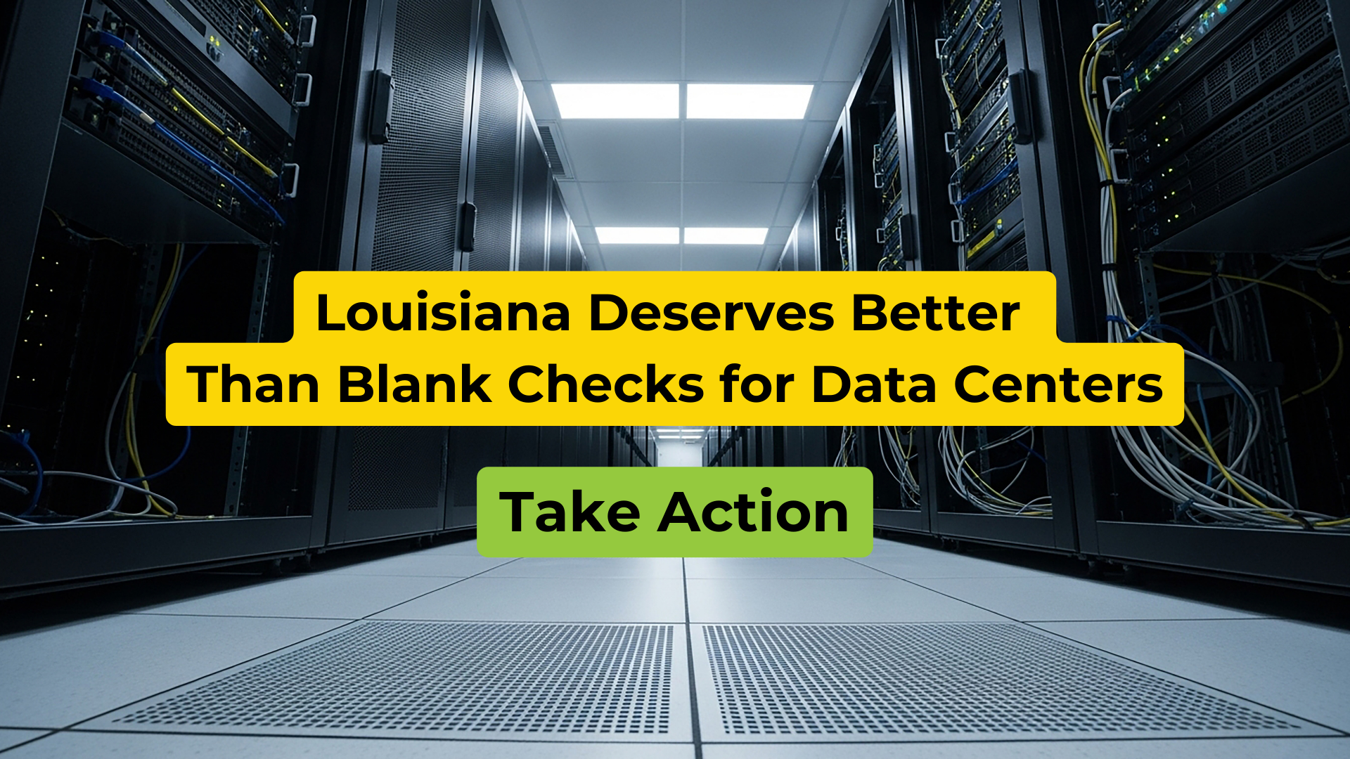Louisiana Deserves Better Than Blank Checks for Data Centers