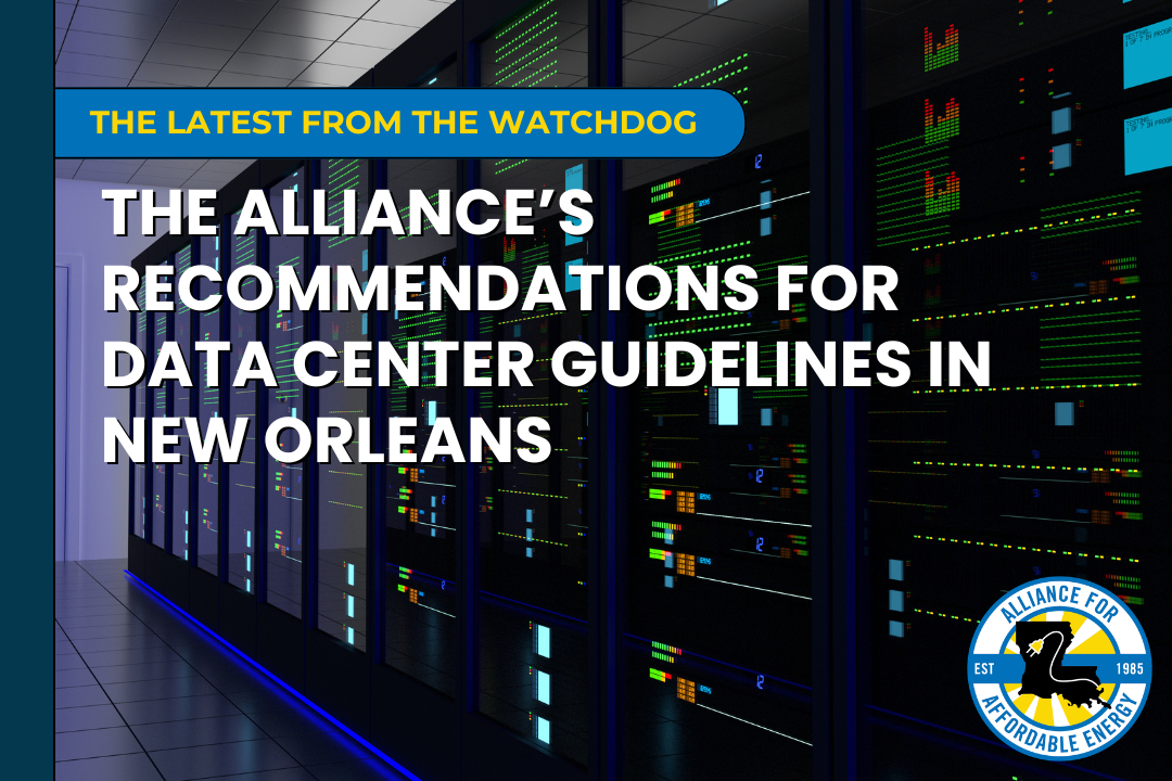 AAE’s recommendations for Data Center Guidelines in New Orleans
