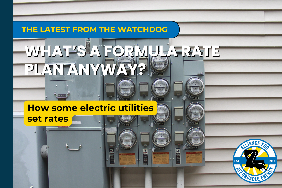 What’s a Formula Rate Plan anyway? How some electric utilities set rates