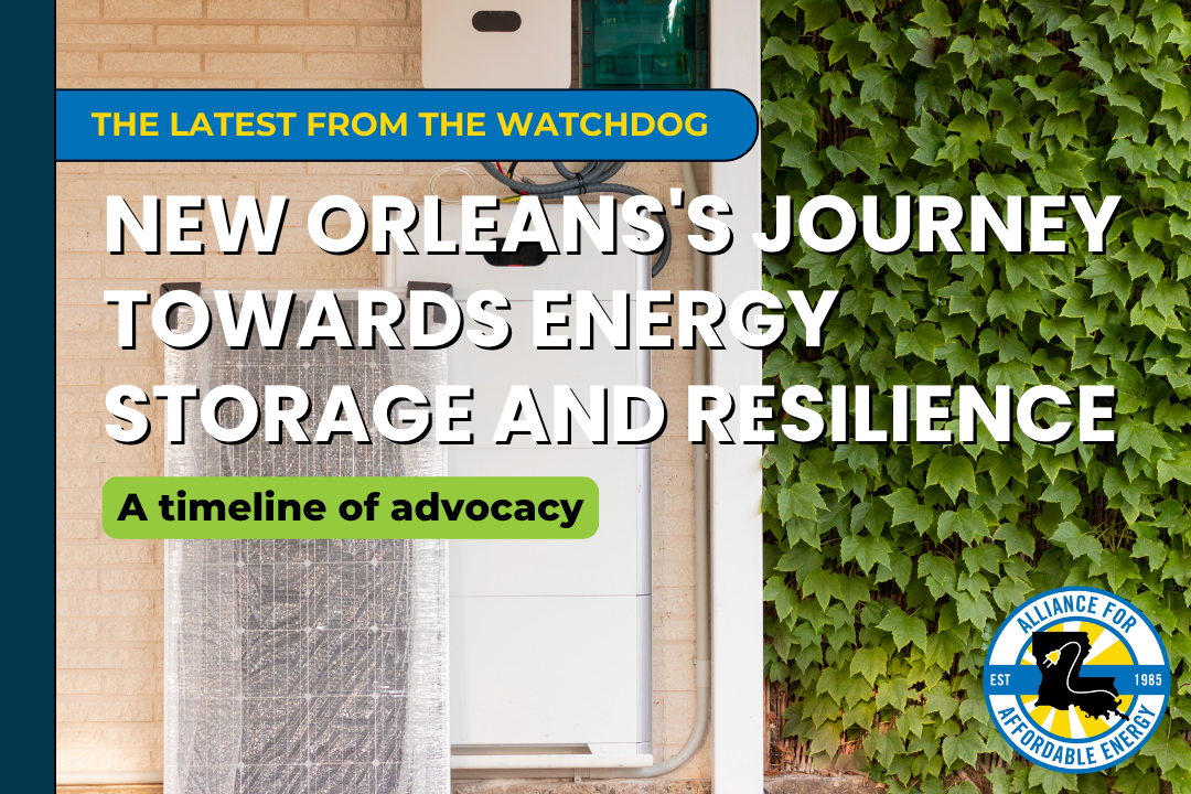 New Orleans’s journey towards energy storage and resilience: A timeline